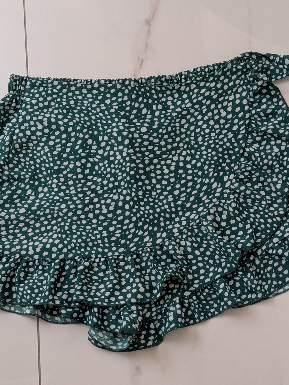 Ruffle Wrap Skirt